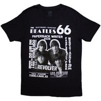 the beatles tops y camisetas 1966 para mujer