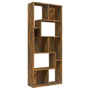 Estantería madera color marrón 67x24x161cm