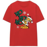 garfield camiseta ho ho ho para mujer