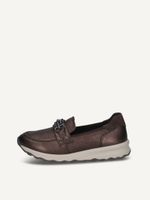 caprice slipper brown made of leather size 37