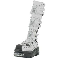 new rock botines high boot metallic m800 c2 high para mujer