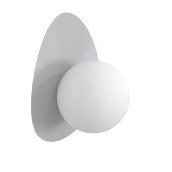 Aplique de pared neru gris