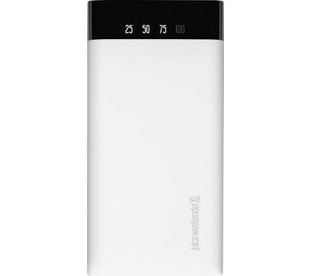 JUICE Weekender XL Portable Power Bank - White, White