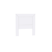 cabecero de madera para cama de 90 cm con diseno elegante