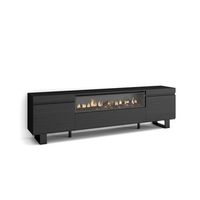mueble tv manilva-01 con chimenea y almacenamiento practico