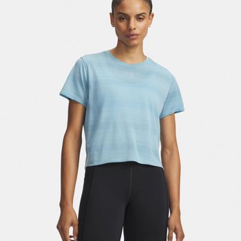 Under Armour Velociti  Camiseta de running Mujeres - azul claro, plateado