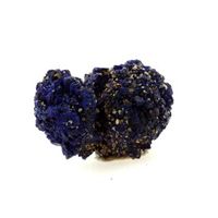 chessylite - pierre natural de francia chessy -les -mines - azurita rara y multicolor  4772 ct - certificado de autenticidad incluido  25 x 17 x