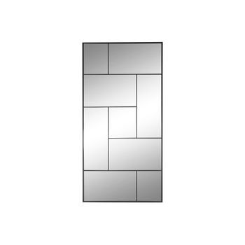 Espejo Hierro Cristal 90x2x180 Negro