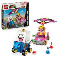 lego super mario mario kart wario y rey boo juego de construccion 8 anos - 72038