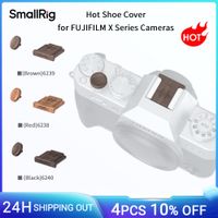 cubierta de zapata caliente smallrig para camaras fujifilm con tapa de boton de disparo para fujifilm x-e5  x-half  x100vi  x100fx-t50x-t30 iii
