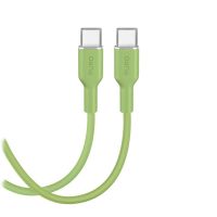 cable usb-c puro 15 m usb-c a usb-c power delivery 25w verde