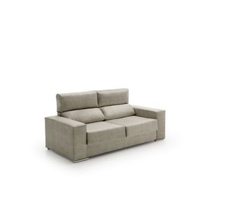 Sofa reclinable alice gris 2 plazas