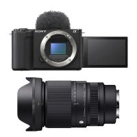 camara mirrorless sony zv-e10 ii 26mp 16-300mm f35-67 dc os 4k uhd wifi