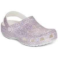 crocs zuecos classic fantasy glitter clog k para nina