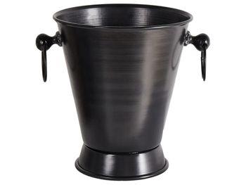 Cubitera  metal plateado