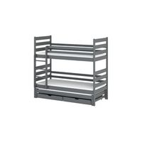 litera tomi 90x200 gris