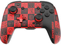mando nintendo switch - pdp rematch wireless glow super icon switch multicolor