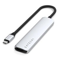 hub satechi 6 puertos 10 gbits modelo st-p6ss con hdmi y lector sd