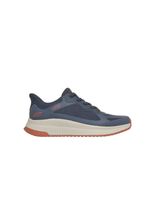 zapatillas skechers bobs squad 4 slip-ins hombre azul mesh