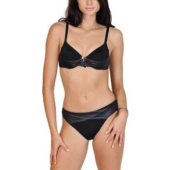 Lisca Bikini Juego de flexiones 2 piezas negro Bahamas para mujer