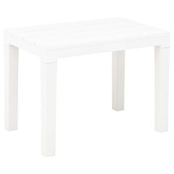 2 Uds Bancos De Jardín | Banco De Exterior | Silla De Jardín Plástico Blanco