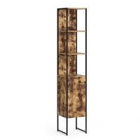 armario de bano fyrk 33 x 185 cm vicco