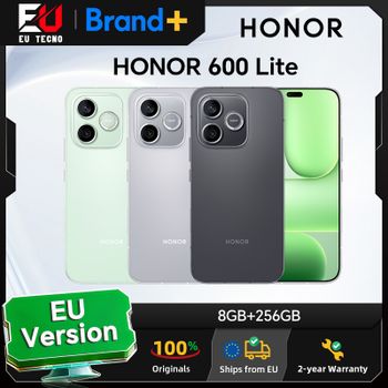 HONOR 600 Lite, Versión EU, NUEVO Teléfono Inteligente 5G 2026, Batería de 6520 mAh, Cámara IA de 108 MP, Procesador Octa-Core, Pantalla AMOLED de 6.6 Pulgadas y 120 Hz