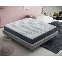 colchon 135x200 de espuma hr y espuma viscoelastico transpirable