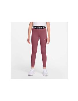 Mallas de Fitness Nike Pro Mid-Rise Niña Rojo