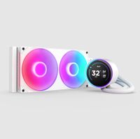 refrigeracion liquida nzxt kraken elite 280mm  blanco  rgb fan
