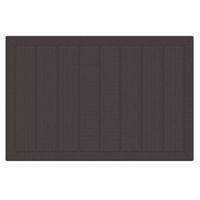 conjunto de comedor de jardin 5 piezas  mueble de jardin marron ratan polt