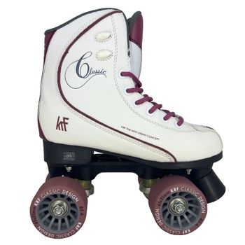 KRF THENEW URBAN CONCEPT Patin Quad RETRO CLASSIC - Uso en Interiores y Exteriores, Ruedas 65x35mm 85A