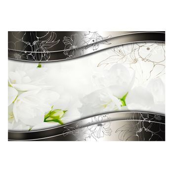 Papel Pintado 3d - Flores De Jazmín (250x175 Cm)