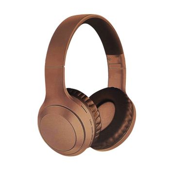 Klack KBT-1628 Auriculares Inalámbricos de Diadema Bluetooth 5.0 Marrón
