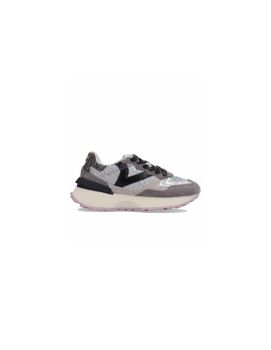 Zapatillas Victoria Rush-Metal Glitter Mujer Plata