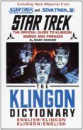 the klingon dictionary englishklingon klingonenglish