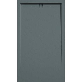 Plato De Ducha Pizarra Arco Antracita 80x180 Cm Rejilla Color