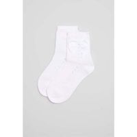 ysabel mora calcetines calcetines infantiles calados algodon blanco para nina