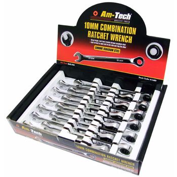 10mm COMBINATION RATCHET SPANNER