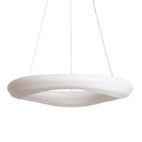lampara colgante led 48w metal o550 mm kate blanco