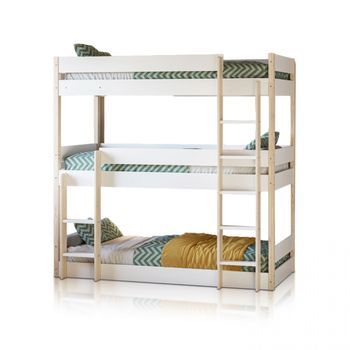 Litera Tristack Blanco - Oak Soft 200,4 X 197,6 X 107,9 Cm