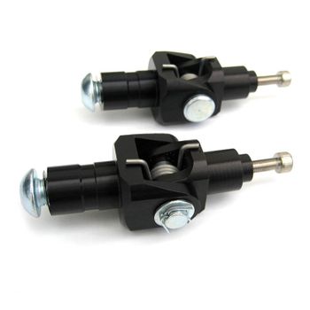 Estriberas pasajero LSL M10 par fijo negro