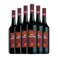 malaga virgen vino generoso sol de malaga sierras 75 cl 15 vol pack de 6 unidades