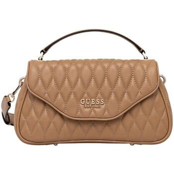 Guess Bolso de mano Valla Top Handle Flap Bei para mujer