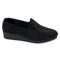 alcalde pantuflas zapatilla tipo zapato licra elegante para mujer