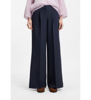 boss para mujer 50545580 pantalon tiwi2 marino 48 casual clasico poliester