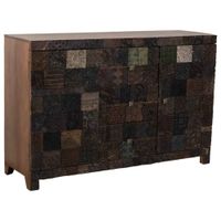 aparador de madera marron 152x48x102