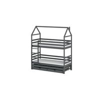 litera dalia 90x190 gris