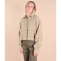 oxbow camisa chemise manches longues tile para mujer