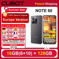 envio desde polonia cubot note 60 telefono inteligente android 15 con 7000 mah pantalla de 72 y 120 hz 16 gb 610 gb de ram 128 gb de rom camara de 48 mp